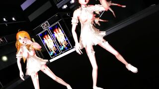 [MMD] Yuki Mako Miki LUVORATORRRRRY Dance