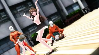 [MMD] Kongo Sister, Pink Cat [KanColle]