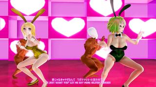 [MMD] Gumi and Rin LUVORATORRRRRY! Sex Dance