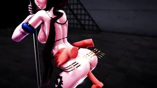 [MMD] Pole Dancing at Tokiwazaki 3