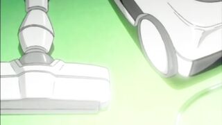 Housewife Masturbates with a Vacuum Cleaner