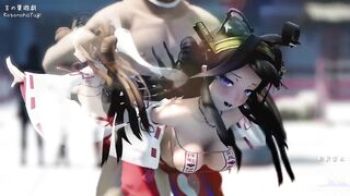 [MMD] KotonohaYugi (Kongo)