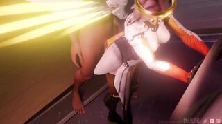 Mercy pounded sneaky
