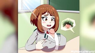 Boku no Hero Academia Hentai Ochaco Uraraka best Compilation 2