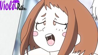 Boku no Hero Academia Hentai - Uraraka Ochaco and Shoto Todoroki