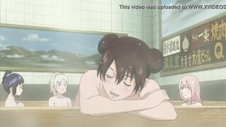 Naruto Girls bath scene [nude filter]