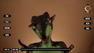 Shades of Elysium / Scaly Lizard Girl Cowgirl