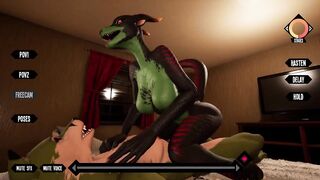 Shades of Elysium / Scaly Lizard Girl Cowgirl