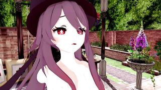 Hu Tao Genshin Impact 3D HENTAI 5/8