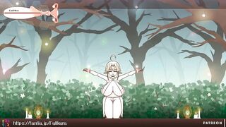 Extreme Cum Inflation Magic Forest - Animation by Fullkura