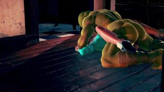 Beautiful Princess Creampie to the Big Monster - 3d Hentai Animation