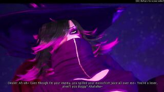 Under the Witch - Footjob Femdom 3D Porn Game