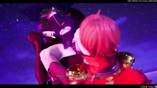 Under the Witch - Footjob Femdom 3D Porn Game