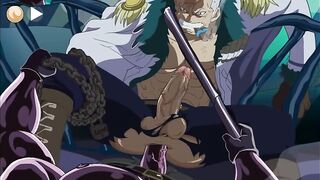 Meet and Fuck Gay - Vergo x Smoke - one Piece Hentai P72