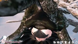 Werewolf Monster Fuck - Sword X Hime Gameplay