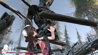 Werewolf Monster Fuck - Sword X Hime Gameplay