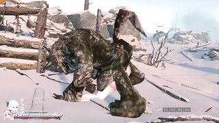 Werewolf Monster Fuck - Sword X Hime Gameplay