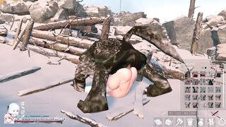 Werewolf Monster Fuck - Sword X Hime Gameplay