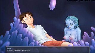 Summertime Saga all Sex Scenes Aqua Part 2 (Español) (Spanish)