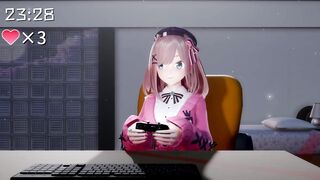 MMD - Nijisanji Lulu Post and Pre Livestream Fun
