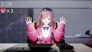 MMD - Nijisanji Lulu Post and Pre Livestream Fun