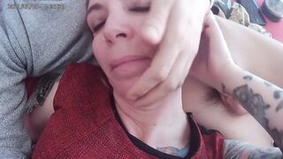 My  stepmom decides to Suck my Cock