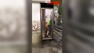Call a Stranger's Cell Phone from a Pay Phone Naked. Nana makes a Bomb Statement!