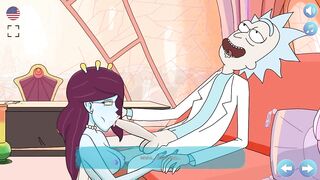 Rick's Lewd Universe - first Update - Rick and Unity Sex