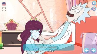 Rick's Lewd Universe - first Update - Rick and Unity Sex