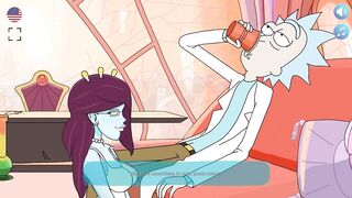 Rick's Lewd Universe - first Update - Rick and Unity Sex