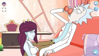 Rick's Lewd Universe - first Update - Rick and Unity Sex