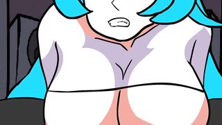Friday Night Funkin Animation Sky and Boyfriend having Hard Sex on Stage