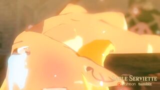 3D HENTAI LEGEND OF ZELDA BREATH OF THE WILD AND LINK
