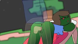 ZOMBIE MINECRAFT PORN SEX ANIMATION