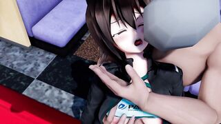 MMD 3d HENTAI ウマウまほ！