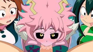 My Hero Academia - Mino Ashida Blowjob