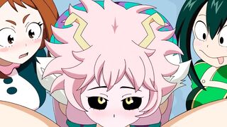 My Hero Academia - Mino Ashida Blowjob