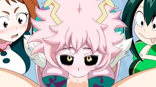 My Hero Academia - Mino Ashida Blowjob