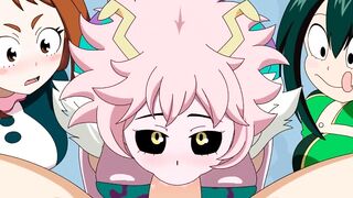 My Hero Academia - Mino Ashida Blowjob