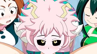 My Hero Academia - Mino Ashida Blowjob