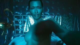 Cyberpunk. Sex with a Prostitute. several Options | PC Gameplay