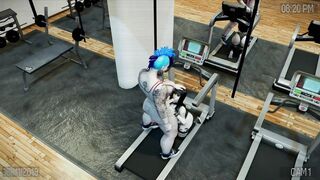 Three Times the Workout [FEMALE X FUTA] SFM