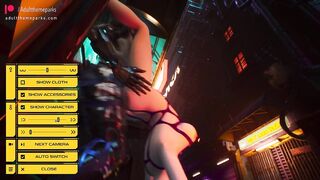 Cyberpunk Adult Park Extreme Fuck Gameplay