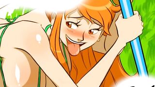 One Piece - Nami Sex Xmas - Christmas Gift - Meet N Fuck Parody Part25