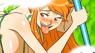 One Piece - Nami Sex Xmas - Christmas Gift - Meet N Fuck Parody Part25