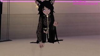 Submissive JOI in Virtual Reality ❤️intense Moaning and Spanking; POV Blowjob [VRchat 3D Hentai]