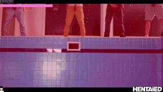 HENTAIED - Future Technology - best Blowjob from Beautiful Redhead Robot & Extreme Bukkake