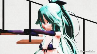 【MMD-R-18】Yamakaze - Girls
