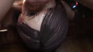 3D Compilation: Tifa Lockhart Deepthroad Hardcore Blowjob