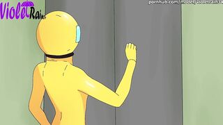 Yellow Fucked Hard with a Huge Strapon - among us Lesbian Porn